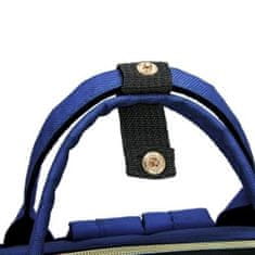 Kruzzel Dámsky mestský batoh 2v1 modrý ISO 8912