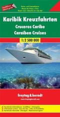Freytag & Berndt AK 161 Karibské plavby 1:2 500 000 / výletná mapa