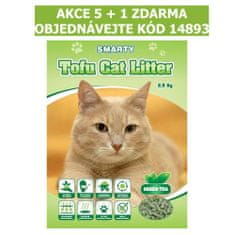Smarty Tofu Cat Litter Green Tea podstielka 6 l