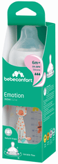 Bebeconfort Dojčenská fľaša Emotion 360 ml 6m+ White