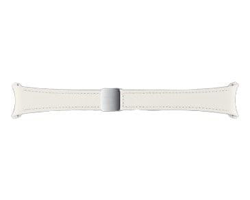 SAMSUNG D-Buckle Hybrid Eco-Leather Band Slim, S/M, krémový