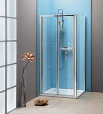 POLYSAN EASY LINE obdĺžnikový sprchovací kút 700x1000mm, skladacie dvere, L/P variant, číre sklo - Polysan