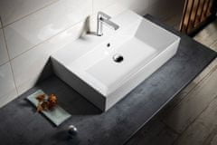 ISVEA SISTEMA keramické umývadlo 70x42cm, biela 10SF50070 - Isvea