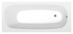 POLYSAN EBRO obdĺžniková vaňa 170x75x39cm, biela 26711 - Polysan
