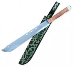 Foxter  2056 Taktický nôž, mačeta na prežitie Alligator 70 cm