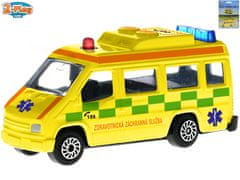 2-Play Traffic Ambulance SK 8 cm kov voľný chod