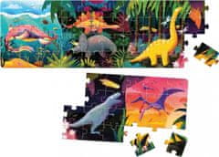 CzuCzu Panoramatické puzzle Dinosaury 60 dielikov
