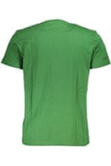  Perfektné Pánske Tričko Krátky Rukáv Zelená Farba: Zelená, Veľkosť: XL
