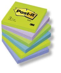 Post-It Blok samolepiace 76 x 76/6 ks snivé farby 