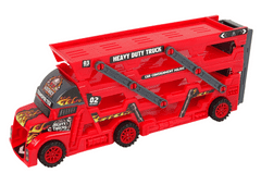 Lean-toys Veľký skladací 3-poschodový karavan s odpaľovacím zariadením