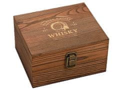 G. Wurm Malý whisky set v luxusnej drevenej krabičke