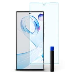 Spigen Ochranné Tvrdené Sklo Glas.Tr Platinum Samsung Galaxy S23 Ultra Clear