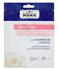 Acqua alle rose 059446 Hydratačná listová maska sensitive, 20 ml