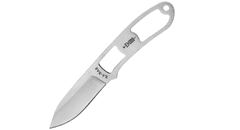 KA-BAR® KB-4073BP Dozier Skeleton nôž na krk 7 cm, nerezová oceľ, puzdro z tvrdého plastu