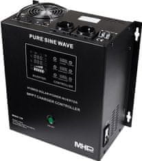 MHpower MHPower záložní zdroj MHPower MSKD-700-12, UPS, 700W, čistý sinus, 12V, solární regulátor MPPT