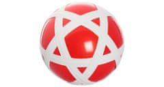 E-Jet Sport Multipack 2ks Cross Ball gumová lopta červená-biela