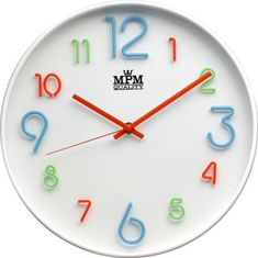 MPM QUALITY Detské nástenné hodiny, 3459, 30cm