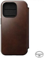 Nomad Púzdro Nomad Leather MagSafe Folio, brown - iPhone 14 Pro (NM01234685)