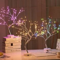 HOME & MARKER® Trblietavý svetelný stromček s ambientným LED svetlom | BLISSTREE