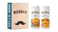 Beerskin cosmetics Mr. Energizing & Cool Up šampón a sprchový gél - Darčekový set, 880ml 