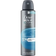 Dove Antiperspirant v spreji Men+ Care Advanced Clean Comfort (Anti-Perspirant) 150 ml