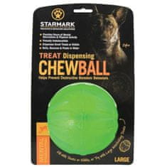 StarMark Hračka guma Chew ball loptu L zelený