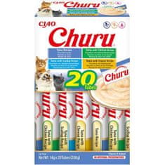 churu Inaba cat snack tuniak multipack 20x 14g
