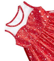 EXCELLENT Detské vianočné šaty veľkosti 140 - červené