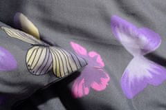 HW LOGISTIC Bavlnené obliečky PLUS predľžené ALKANA lila