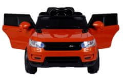 Mamido Elektrické autíčko Land Rapid Racer oranžový