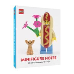 Chronicle Books LEGO Notes 20 poznámkových lístkov k mini figúrke