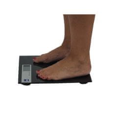 Kela Osobná váha digitálna sklenená čierna do 150kg Graphit