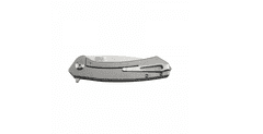 Ganzo Adimanti Skimen-BK vonkajší vreckový nôž 8,5 cm, čierna, G10, oceľ, rozbíjač skiel