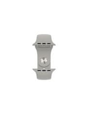 Nuvo Silikónový remienok pre Apple Watch 42/44/45mm M/L šedý
