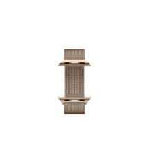 Nuvo Kovový remienok pre Apple Watch 38/40/41mm M/L ružovo zlatý