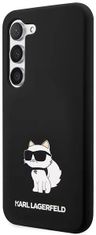 Karl Lagerfeld Kryt Samsung Galaxy S23 hardcase black Silicone Choupette (KLHCS23SSNCHBCK)