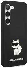 Karl Lagerfeld Kryt Samsung Galaxy S23 hardcase black Silicone Choupette (KLHCS23SSNCHBCK)