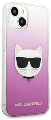Karl Lagerfeld Kryt KLHCP13MCTRP iPhone 13 6,1" hardcase pink Choupette Head (KLHCP13MCTRP)