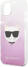Karl Lagerfeld Kryt KLHCP13MCTRP iPhone 13 6,1" hardcase pink Choupette Head (KLHCP13MCTRP)