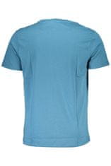 GianMarco Venturi  Perfektné Pánske Tričko Krátky Rukáv Modrá Farba: Modrá, Veľkosť: XL