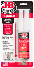 J-B Weld HighHeat Vysokoteplotné lepidlo Mechanika - vydrží až 287°C - 25ml