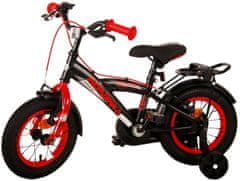 Volare Detský bicykel Thombike - chlapčenský - 12" - Black Red - dve ručné brzdy