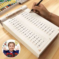 JOJOY® Učebná pomôcka na učenie základnej matematiky sčítania a odčítania pre deti od 3 rokov | WORKBOOK