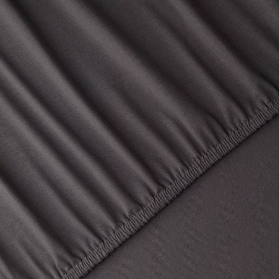 Florella Luxusná elastanová plachta Graphit Rozmer: 180x200