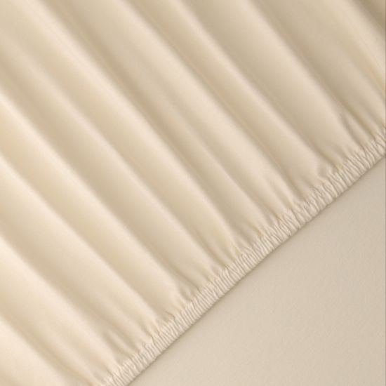 Florella Luxusná elastanová plachta Alabaster Rozmer: 90-100x200