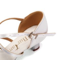 Burtan Dance Shoes Topánky na latinskoamerický tanec Havana, biely 5 cm, 35
