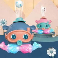 JOJOY® Interaktívna detská hračka chobotnica s hudbou a svetlami –ružová | OCTOPAL