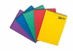 Pukka Pad Blok "Pressboard", mix farieb, A4, linajkový, 60 listov, špirálová väzba, 7269-PRS