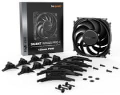 Be quiet! / ventilátor Silent Wings PRO 4 / 120mm / PWM / 4-pin / 36,9 dBA