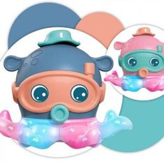 JOJOY® Interaktívna detská hračka chobotnica s hudbou a svetlami –ružová | OCTOPAL